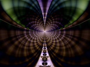 Картинка 3д графика fractal фракталы узор цвета