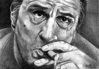 Картинка robert de niro рисованные люди актер