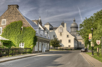 Картинка города улицы площади набережные труа-ривьер квебек