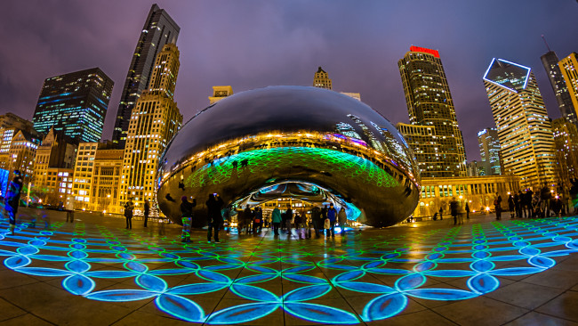 Обои картинки фото города, Чикаго, сша, здания, небоскрёбы