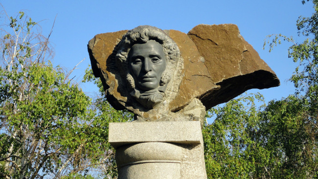 Обои картинки фото города, памятники, скульптуры, арт, объекты, пушкину, а, с, волгоград