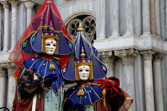 Обои картинки фото разное, маски, карнавальные, костюмы, карнавал, венеция