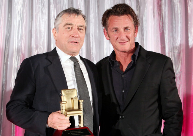 Обои картинки фото sean, penn, robert, de, niro, мужчины, актер