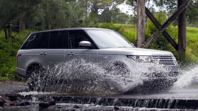 Обои картинки фото range, rover, автомобили, полноразмерный, внедорожник, класс, люкс, великобритания