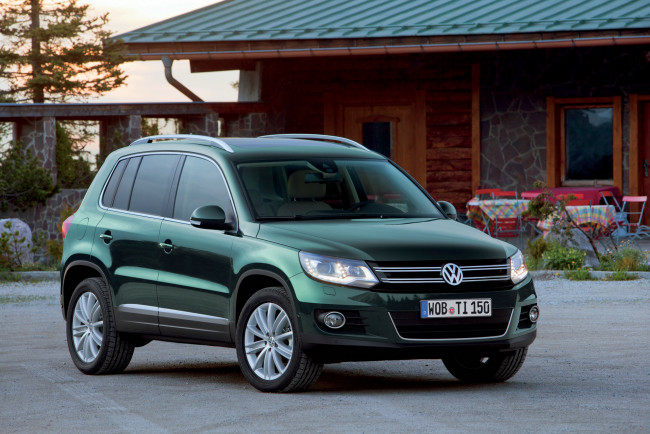 Обои картинки фото 2011, volkswagen, tiguan, автомобили