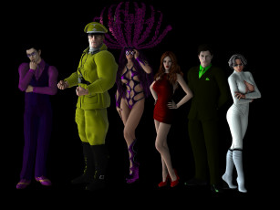 Картинка 3д+графика fantasy+ фантазия солдат девушки