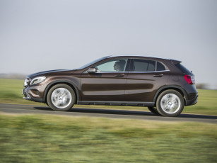 Картинка автомобили mercedes-benz gla 200 темный 2014 x156 uk-spec cdi