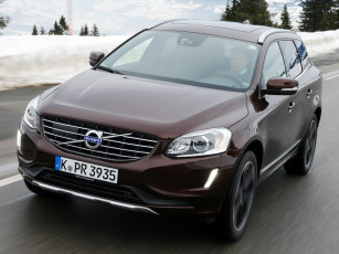 обоя автомобили, volvo, d4, xc60, темный, 2013г