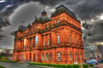 Картинка народный+дворец+-+глазго +великобритания города -+здания +дома здание улица