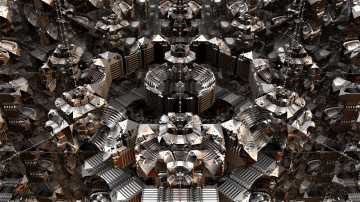 Картинка 3д+графика fractal+ фракталы фон узор цвета