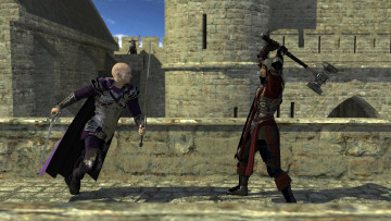 Картинка 3д+графика military сражение воины крепость