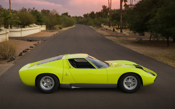 Картинка автомобили lamborghini миура ламборгини