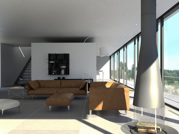 Обои картинки фото 3д графика, realism , реализм, стиль, гостиная