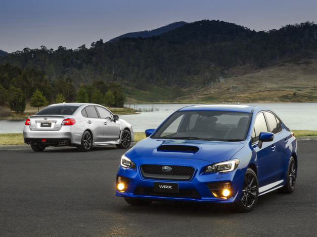 Обои картинки фото автомобили, subaru, 2014, au-spec, wrx