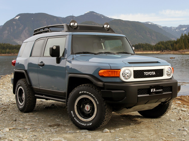 Обои картинки фото автомобили, toyota, gsj15w, fj, cruiser, trail, teams, ultimate, 2014