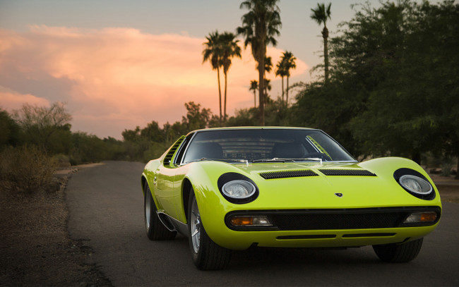 Обои картинки фото автомобили, lamborghini, миура, ламборгини