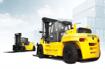 Картинка техника автопогрузчики hyundai