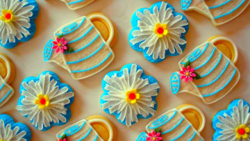 Картинка еда пирожные +кексы +печенье оригинальное печенье