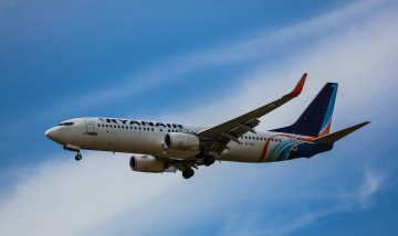 Картинка boeing+737 авиация пассажирские+самолёты полет небо авиалайнер