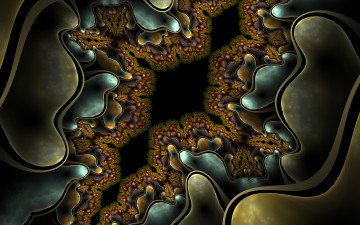 Картинка 3д+графика фракталы+ fractal цвета фон узор