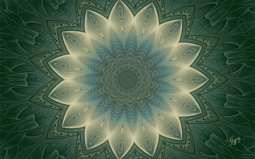 Картинка 3д+графика фракталы+ fractal узор фон цвета