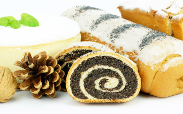 Картинка еда пироги маковый