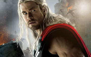 Картинка кино+фильмы avengers +age+of+ultron thor odinson marvel comics мстители эра альтрона chris hemsworth молот бог age of ultron