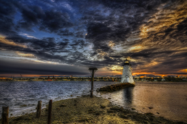 Обои картинки фото природа, маяки, побережье, маяк