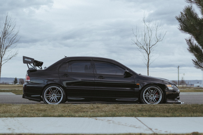 Обои картинки фото mitsubishi lancer evo, автомобили, mitsubishi, lancer, evo