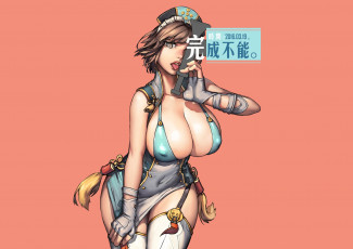 обоя видео игры, blade and soul, девушка