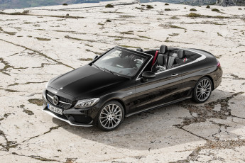 обоя автомобили, mercedes-benz, mercedes-amg, c, 43, 4matic, 2016г, a205, cabriolet