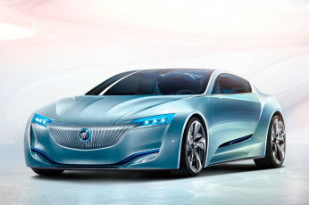 Картинка buick+riviera+concept+2013 автомобили 3д buick riviera concept 2013 car небесно голубой