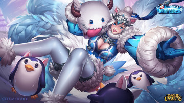 Картинка league+of+legends видео+игры персонажи ahri