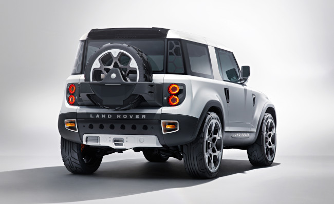 Обои картинки фото land-rover defender concept 2018, автомобили, land-rover, defender, concept, 2018, внедорожник, джип