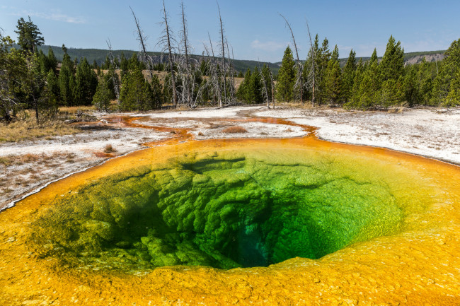 Обои картинки фото природа, стихия, плато, гейзер