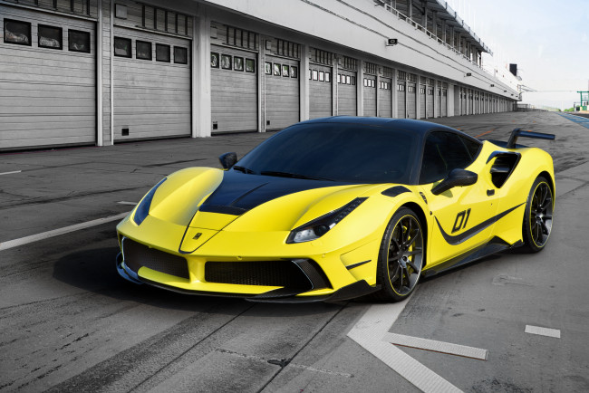 Обои картинки фото автомобили, ferrari, 2016г, siracusa, mansory