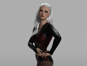 Картинка 3д+графика люди+ people фон взгляд девушка