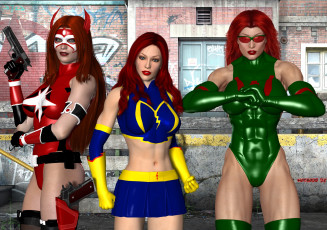 Картинка 3д+графика фантазия+ fantasy фон девушки взгляд