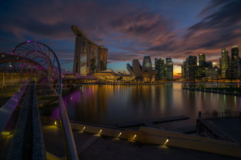 Картинка singapore города сингапур+ сингапур панорама