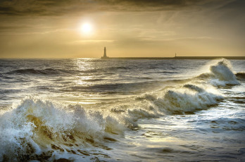 обоя природа, моря, океаны, рассвет