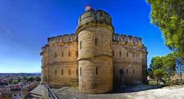 обоя torre de salamanca,  caspe, города, - дворцы,  замки,  крепости, фортпост