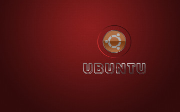 Картинка компьютеры ubuntu+linux логотип фон