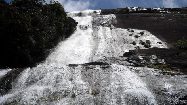 Обои картинки фото природа, водопады, вода, поток