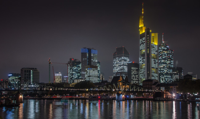 Обои картинки фото frankfurt, города, франкфурт-на-майне , германия, панорама