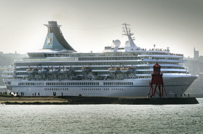 Обои картинки фото ms artania, корабли, лайнеры, круиз, лайнер