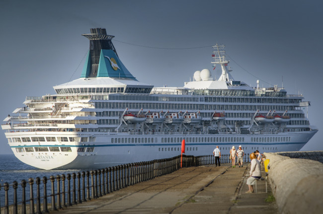 Обои картинки фото ms artania, корабли, лайнеры, круиз, лайнер