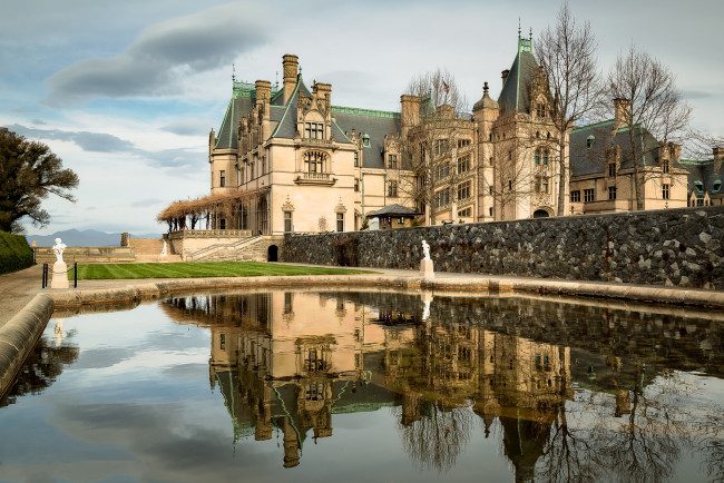 Обои картинки фото города, - дворцы,  замки,  крепости, дворец, парк