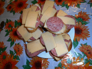 Картинка еда бутерброды +гамбургеры +канапе сыр хлеб колбаса