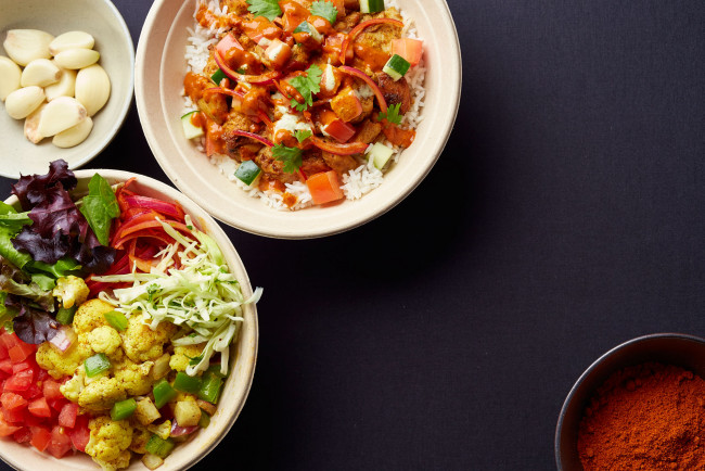 Обои картинки фото еда, вторые блюда, чеснок, рагу, овощи, кухня, индийская