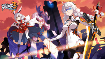 Картинка аниме honkai+impact+3rd honkai impact 3rd